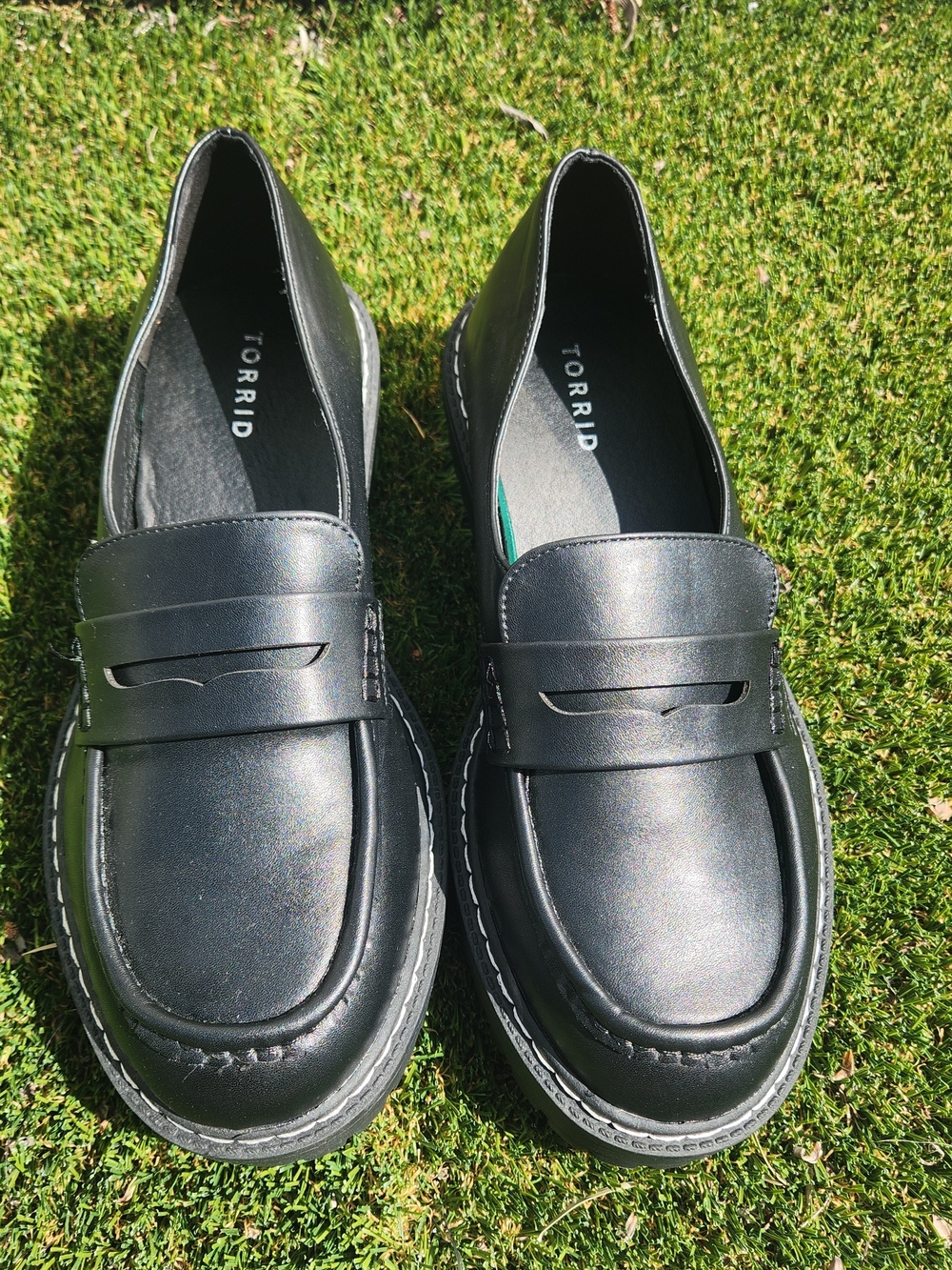 Torrid Men's Black Penny Loafers